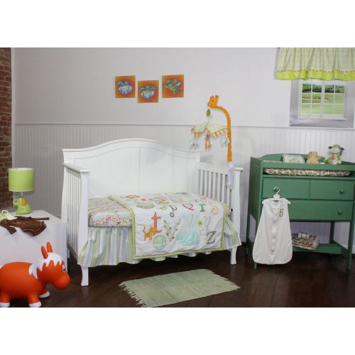  My ABCs First Friends 5 Piece Nursery Bedding Set by Nurture Imagination