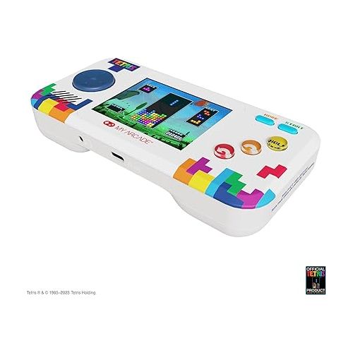 My Arcade Tetris Pocket Player Pro: Portable Game System, 2.75