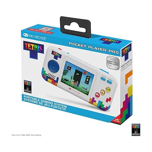  My Arcade Tetris Pocket Player Pro: Portable Game System, 2.75