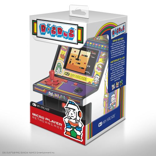  My Arcade 6 COLLECTIBLE RETRO DIG DUG MICRO PLAYE