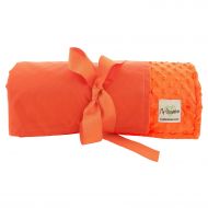 My Blankee Extra Large Picnic & Outdoor Blanket Warm and Soft Minky Dot with Waterproof Backing, Yellow, 59 X 85