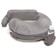 [아마존베스트]My Brest Friend Deluxe Nursing Pillow for Comfortable Posture, Evening Grey