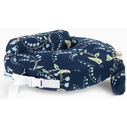  [아마존베스트]My Brest Friend Original Nursing Posture Pillow, Navy Bluebells