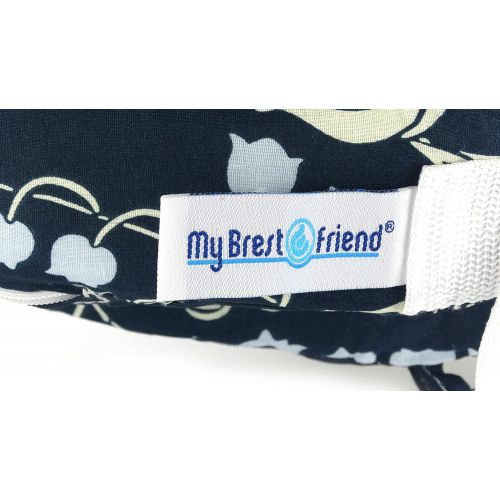  [아마존베스트]My Brest Friend Original Nursing Posture Pillow, Navy Bluebells