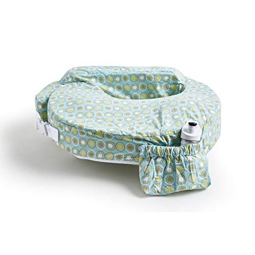  [아마존베스트]My Brest Friend Original Nursing Posture Pillow, Light Blue Sunburst