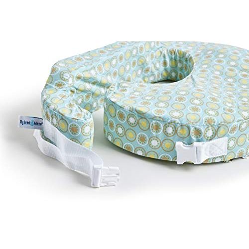  [아마존베스트]My Brest Friend Original Nursing Posture Pillow, Light Blue Sunburst