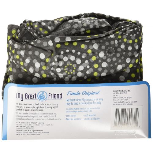  My Brest Friend 100% Cotton Nursing Pillow Original Slipcover  Machine Washable Breastfeeding Cushion Cover - Pillow not Included, Fireworks