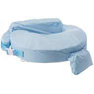 My Brest Friend Waterproof Nursing Pillow  Breastfeeding Pillow with Wipe Clean Antimicrobial Slipcover, Blue