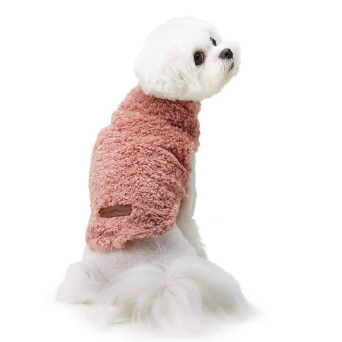  My Fluffy Dog Apparel Fulffy Warm Jacket for Dog Winter Coats Vest