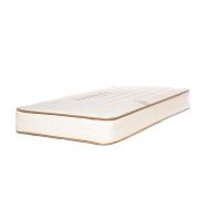 Emily Crib Mattress, GOTS Organic Cotton and Natural Eco-Wool, Two-Sided, Made in USA by My Green Mattress
