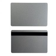 Pack of 500 Premium Graphic Quality Silver PVC w/HiCo 2 Track Cards CR80 30 Mil Standard Credit Card Size by My ID City