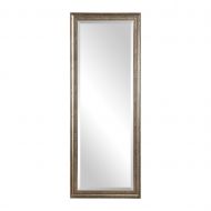 My Swanky Home Distressed Silver Oversize Full Length Wall Mirror | 76 Floor Leaner Classic