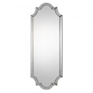 My Swanky Home Oversized 64 Shaped Tall Venetian Wall Mirror | Full Length Glass Frame