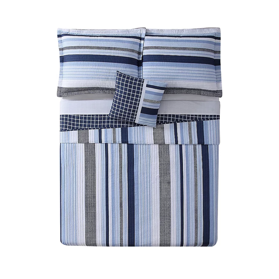  Laura Hart Kids Mason Stripe Quilt Set