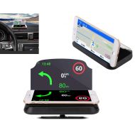 MyBreeze@ Heads up Display GPS Car HUD Holder Universal Smart Mobile Cell Phone GPS Mounts Navigation Bracket (HUD-ZJ)