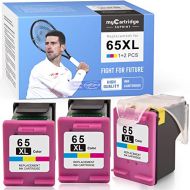 myCartridge SUPRINT Remanufactured Ink Cartridge Replacement for HP 65 XL 65XL Color for DeskJet 3755 2652 3752 2622 2655 2636 Envy 5055 5052 5014 Printer (Eco-Saver Combo, 1 + 2 P