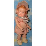 /MyDollyMarket Very Rare 7.5 Baby Sandy Composition Doll ~ Smallerst Version Made ~ Factory Original