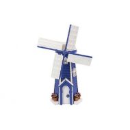 MyFairyGardensShop Fairy Garden Mini - Ornamental Blue Windmill - Miniature Supplies Accessories Dollhouse