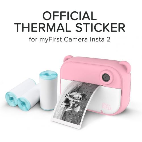  myFirst Camera Insta 2 Thermal Stickers - Thermal Stickers Refill for myFirst Camera Insta 2 Instant Camera for Kids