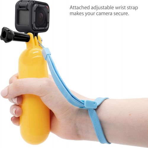  [아마존베스트]MyGadget Floating Action Camera Handler Stick - Non-Slip, yellow