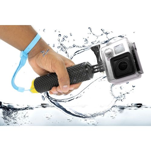  [아마존베스트]MyGadget Floating Action Camera Handler Stick - Non-Slip, blue