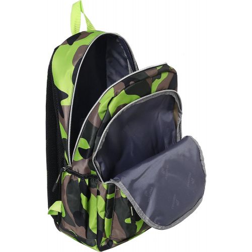  MyGift Camouflage 19-Inch Student School Book Bag & kid’s Sports Backpack, Green