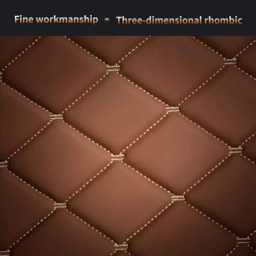  MyGone for BMW 5 Series GT F07 2014-2017 Custom Car Floor Mats All Weather Protection Front Contour Liners and 2 Row Liner Set Waterproof Non-Slip Brown