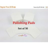 /MyJewelrySupplyy 5% Off Set of 50 Pro-Polish Polishing Pads 2 x 2, Jewelry Cleaning Pads, 2 inch X 2 inch, Shine Remove Tarnish Showroom, 51mm x 51mm