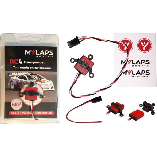  [아마존베스트]MyLaps RC4 (3-wire) Transponder for R/C Cars (AMBrc, AMB rc) - NEW