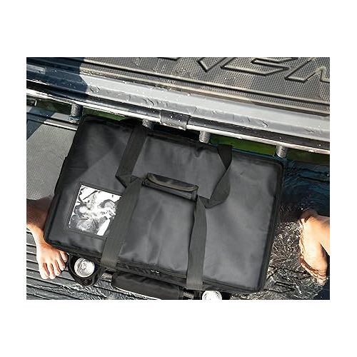  MyLifeUNIT 80 Cans Insulated Cooler Bag for Food & Pizza Delivery Bag Suitable for Car, Bike, Camping, Picnic, Beach