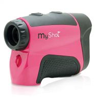 MyShot 400X Golf Rangefinder Laser Distance Scope with Pinseeker Measurement and Lock by Lofthouse Golf | Accurate up to 400 Yardss +/- 1 Yard
