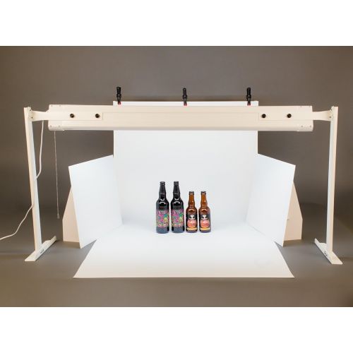  MyStudio MS20PRO-LED Tabletop Lightbox Professional Photo Studio Kit with LED Lighting for Product Photography