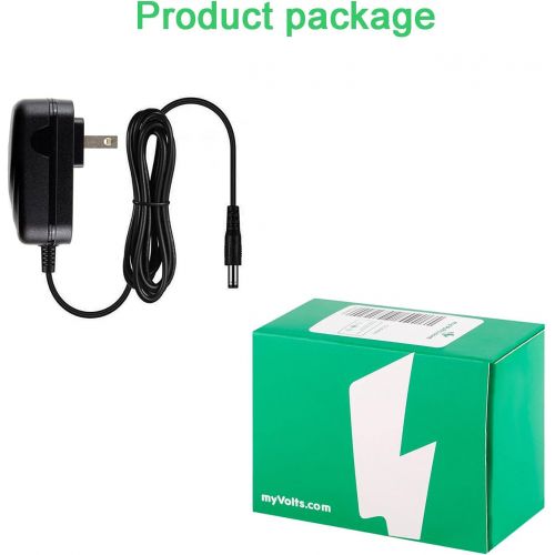  MyVolts 12V Power Supply Adaptor Replacement for Hitachi LifeStudio Desk 2TB External Hard Drive - US Plug