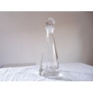 /Myfrenchycottage french vintage carafe - french glass carafe - french glass - french vintage glass