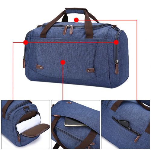  Mygreen Oversized Travel Tote Luggage Weekend Duffel Bag