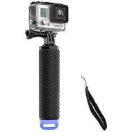 Mystery Waterproof Floating Hand Grip, Underwater Selfie Stick for Gopro Hero Session, Pro Cameras Float Handle, Scuba/Diving Action Camera Accessories (Blue)