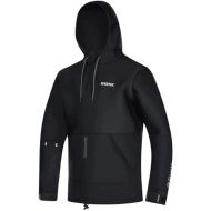 Watersports - Surf Kitesurf & Windsurfing Voltage Sweat 4mm Neoprene Wetsuit Hoodie - Black