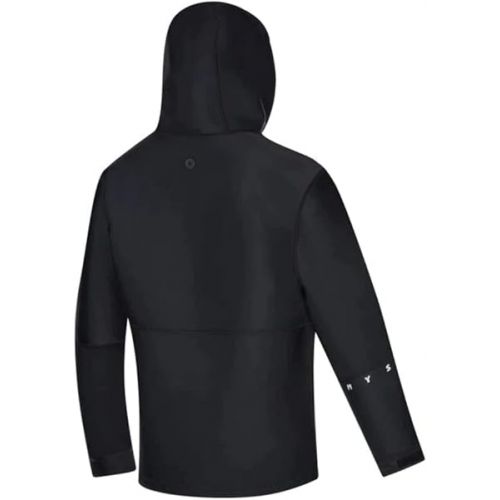  Watersports - Surf Kitesurf & Windsurfing Voltage Sweat 4mm Neoprene Wetsuit Hoodie - Black