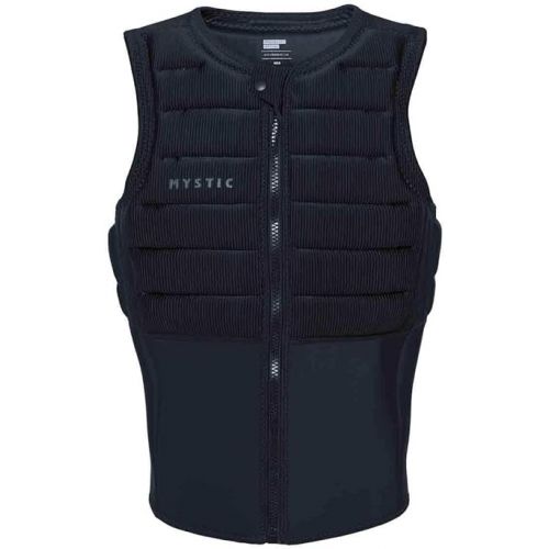  Watersports - Surf Kitesurf & Windsurfing Mens Majestic Front Zip Impact Vest Top - Night Blue - Easy Stretch