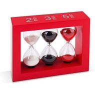 Myteapot Tea-Timer Teatimer Sanduhr 2/3/5 Minuten karminrot