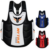 Mytra Fusion Chest & Belly Protector Body Shield Body Armor Body Pad Body Protector Chest Ribs Belly Protector Boxing MMA Muay Thai Fitness Gym Workout