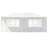 N\\A 3 x 6m Four Sides Waterproof Tent with Spiral Tubes White