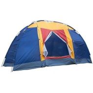 N\\A Outdoor 8 Person Camping Tent Easy Set Up Party Large Tent for Traveling Hiking with Portable Bag,
