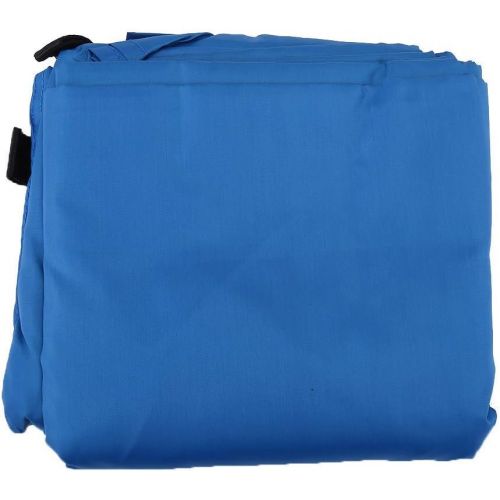  N\C Multipurpose Outdoor Tarpaulin, Portable Lightweight Waterproof Rain Cover Fly Tent Tarp Shelter with Pegs and Ropes-Anti-UV/Moisture-Resistant (Blue)