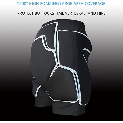  N\C Childrens Adult Protective Padded Shorts, Thickened Protective Impact Pad, Suitable for Skiing, Skating, Roller Skateboard