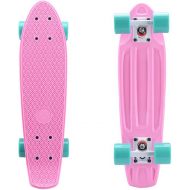 N\C The Skateboard has Good Abrasion Resistance and Excellent Grip. Children/Teenagers/Teenagers/Beginners Skateboard Pink