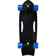 N\C NC 28 Galaxy Surf Skateboard A83 Hardness PU Wheels Surfskate Cruiser with Handles Carving Pumping Skateboards for Children Teens Adults, Blue