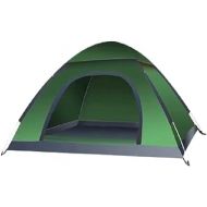 N\C NC Tent Outdoor 3-4 People Fully Automatic Camping Camping Tent 2 People Single Wild Thick Rainproof Super Light Opening 深?色