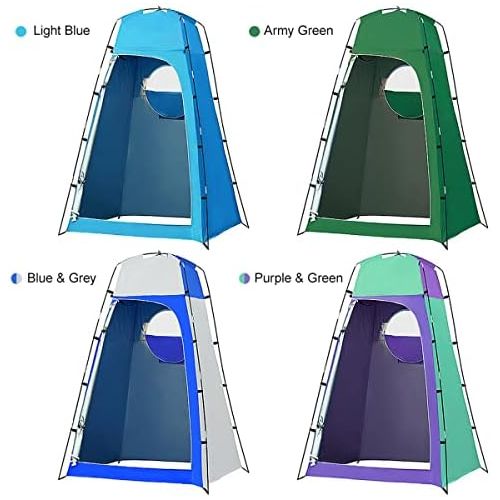  N\C NC Shelter Tent Portable Outdoor Shower Toilet Changing Room Tent with Removable Bottom for Camping Beach Photography