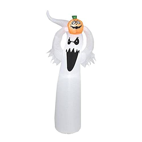 할로윈 용품N\C NC Halloween Inflatable Model 1.8m Luminous White Small Outdoor Garden Toy Lifting Horror House Props Decoration